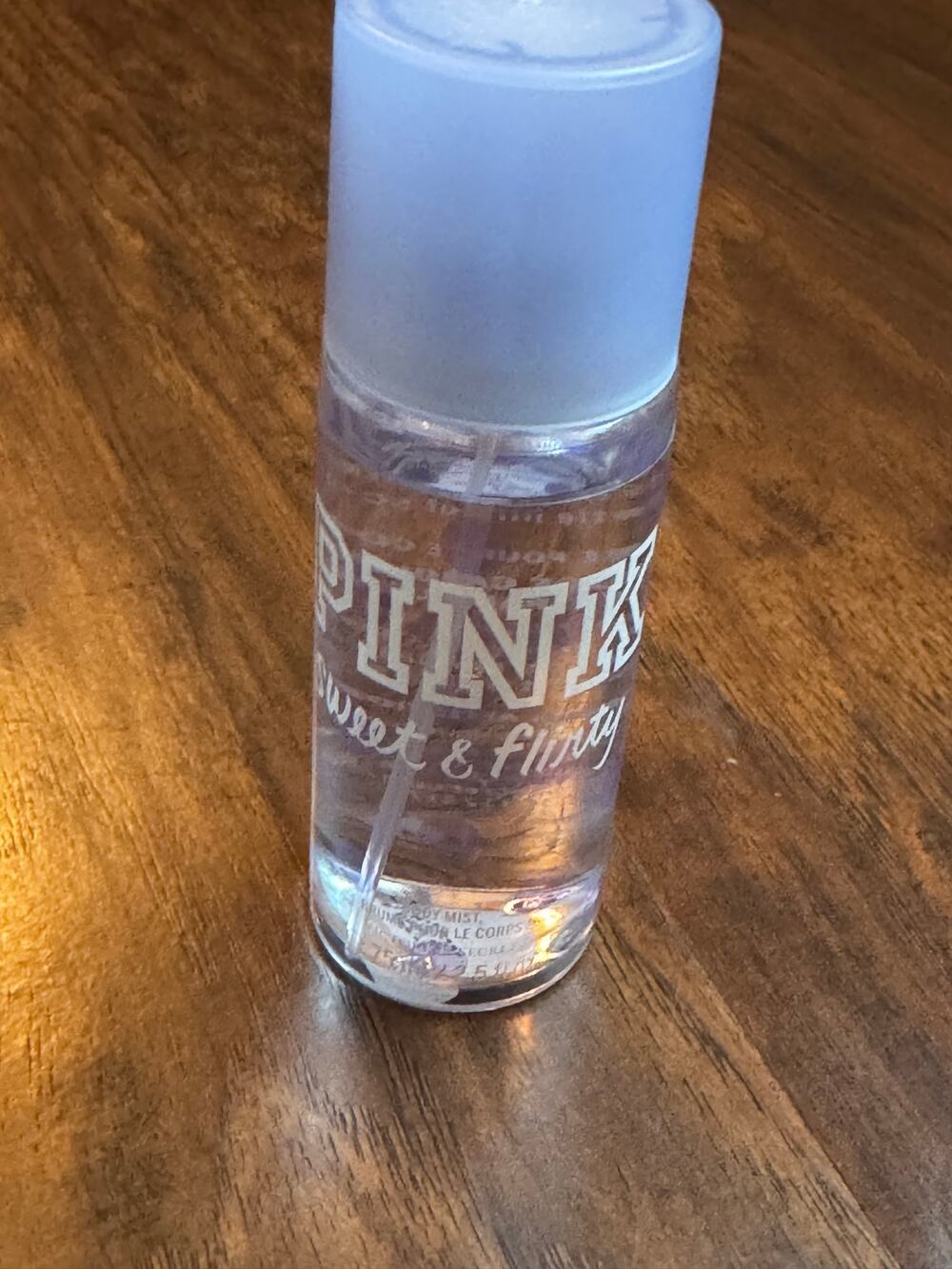 Pink Sweet & Flirty Body Mist 2.5oz/75ml Rare HTF Smell Victoria Secret